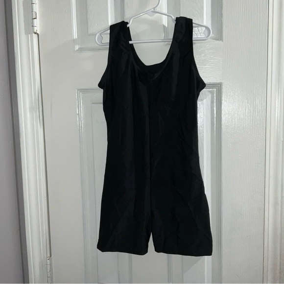 SPEERISE KIDS BIKETARD CHILD XL BASIC BLACK  N/S GYMNASTICS DANCE TANK NEW - Picture 2 of 16